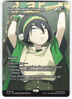 Earth Rumble Triumph - Return of the Wildspeaker (Borderless) 44 Avatar: The Las - Image 1