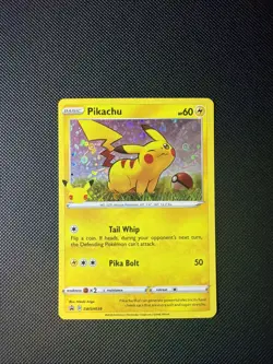Pikachu - Holo #SWSH039 Promo Pokemon SWSH: Sword & Shield Promo Cards NM - Image 1
