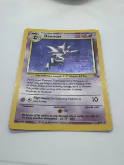Pokemon Fossil 6/62 Holo Haunter - Image 3