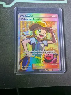 Pokemon Breeder (Full Art) 73/73 Shining Legends Holo - Image 1