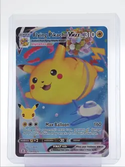 FLYING PIKACHU VMAX 2021 POKEMON SWSH CELEBRATIONS ULTRA RARE 007/025 Q1048 - Image 1