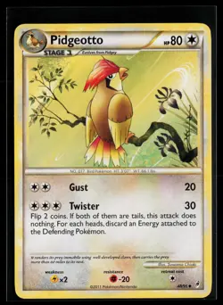 Pidgeotto 48/95 Uncommon Call of Legends Pokemon Near Mint - Image 1
