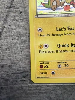 Pokemon Pikachu TCG XY95 XY Black Star Promo Holo Card - Image 5