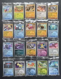20*Lot 2025 Pokemon TCG S-CHN. Collect 151C U Ball Holo Scyther Onix Sealed JD90 - Image 1