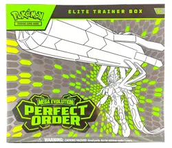 Pokemon Mega Evolution Perfect Order Elite Trainer Box #WXJ - Image 1