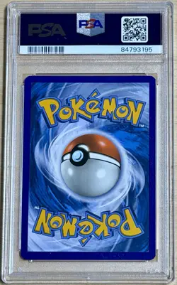 2021 Pokemon Celebrations UPC Full Art Gold Poke Ball Promo PSA 8 - Image 2