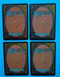 Magic the Gathering MTG Tempest DARK RITUAL X 4( 3 LP/EX & 1 MP) C 1997! - Image 3