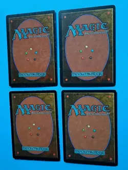 Magic the Gathering MTG Tempest DARK RITUAL X 4( 3 LP/EX & 1 MP) C 1997! - Image 4