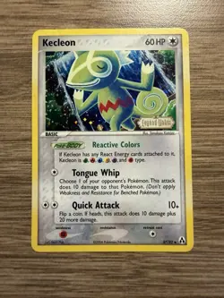 Pokemon Kecleon 37/92 Legend Maker Reverse Holo Stamped - Image 1