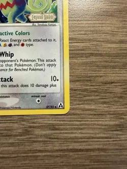 Pokemon Kecleon 37/92 Legend Maker Reverse Holo Stamped - Image 5