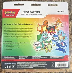 Pokemon First Partner Illustration Collection Series 1 Box English Promo sealed - Image 2