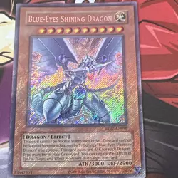 Yu-Gi-Oh Blue-Eyes Shining Dragon RP02-EN096 secret rare (retro pack 2) (2020) - Image 1