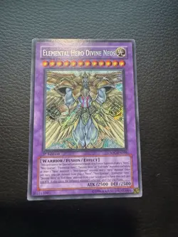 Yu-Gi-Oh! Konami Elemental Hero Divine Neos Holo CSOC 1st Ed CSOC-EN098 - Image 1