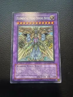 Yu-Gi-Oh! Konami Elemental Hero Divine Neos Holo CSOC 1st Ed CSOC-EN098 - Image 2