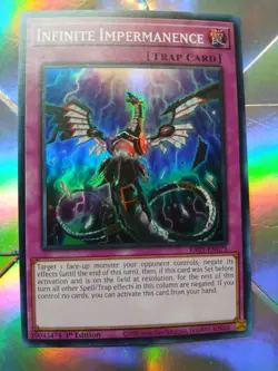 Infinite Impermanence (Superrare) RA01-EN075 25th Anniversary Rarity... - Image 1