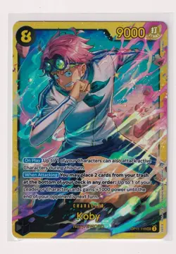 A Fist of Divine Speed #OP11-119 Koby (119) - Image 1