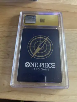 CGC 10 PRISTINE Nami P-112 Mini Tin Asia Promo One Piece 2025 - Image 2