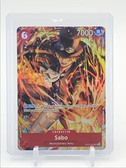 SABO 2023 ONE PIECE AWAKENING OF THE NEW ERA SUPER RARE OP05-007 Q1048 - Image 1