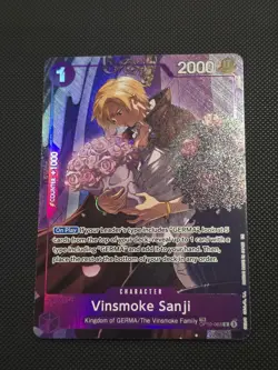 One Piece TCG – Vinsmoke Sanji Treasure Rare Alt Art OP10-063 (OP12 TR) NM - Image 1
