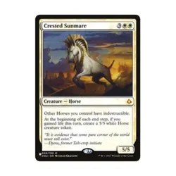 WOTC MtG The List Crested Sunmare (MR) NM - Image 1