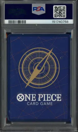 2025 One Piece OP13 EN Special Alternate Art #028 Portgas D Ace PSA 10 GEM MINT - Image 2