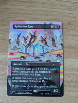 MTG Relentless Rats Secret Lair Promo NM - Image 1