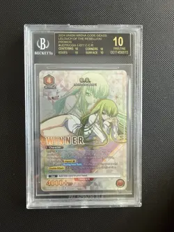 BGS 10 BLACK LABEL Union Arena C.C. Store Tournament Winner Card Code Geass EN - Image 1