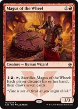1x Magus of the Wheel NM-Mint, English Masters 25 MTG Magic - Image 1