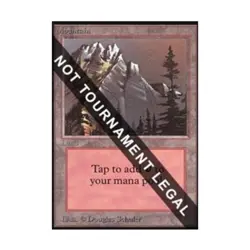 WOTC MtG Collector's Ed Mountain (A) (CE) (L) VG - Image 1
