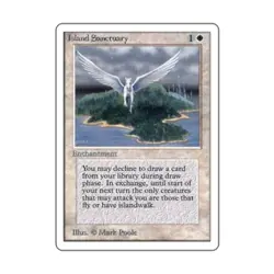 WOTC MtG Unlimited Island Sanctuary (R) Fair - Image 1