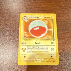 Pokemon TCG Electrode Jungle Set 18/64 Rare LP/MP - Image 1