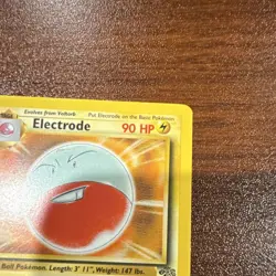 Pokemon TCG Electrode Jungle Set 18/64 Rare LP/MP - Image 3