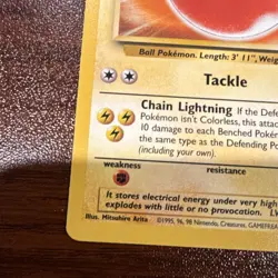 Pokemon TCG Electrode Jungle Set 18/64 Rare LP/MP - Image 5