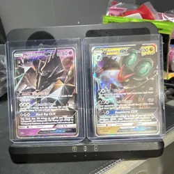 Pokemon GX Holo Card Lot Necrozma GX SM58 & Noivern GX SV94/SV94 (2 Cards) - Image 1