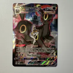 Pokemon TCG Umbreon VMAX Full Art Single Strike Ultra Rare Holo TG23/TG30 Swsh09 - Image 1
