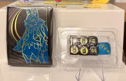 Pokemon ETB Sleeves and Dice - Mega Evolutions Lucario - Image 1