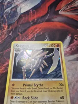 Arceus 4/99 Pokemon TCG Kabutops Holo Rare Platinum LP - Image 2