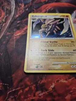 Arceus 4/99 Pokemon TCG Kabutops Holo Rare Platinum LP - Image 4