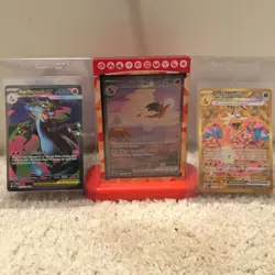 Pokemon TCG: Scarlet and violet 151 Charizard ex bundle nm or better - Image 1