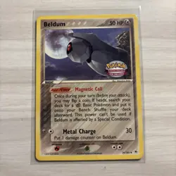 Pokemon Stamped Promo Beldum Gym Challenge - EX Hidden Legends- 29/101- LP - Image 1