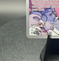 Exeggcute 192/191 IR Scarlet & Violet Illustration Rare Pokemon Card NM/M - Image 2