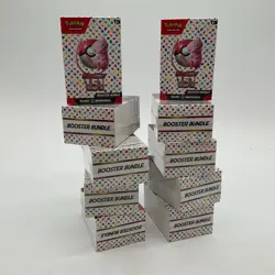 Lot of (10) Pokemon TCG 151 MEW EN Booster Bundle Boxes SEALED NEW - Image 1