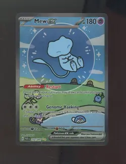 2024 Pokemon PAF EN Special Illustration Rare #232 Mew ex - Image 1