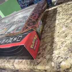 Pokemon Scarlet & Violet Paldean Fates Collection Box Great Tusk ex Iron Treads… - Image 2