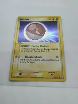 Pokemon Voltorb [Reverse Holo] 85/112 Fire Red & Green Leaf - Image 3