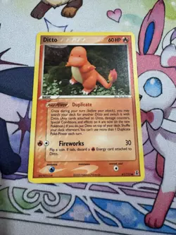 Pokemon TCG Ditto (Charmander) Regular Common EX Delta Species 61/113 - Image 1