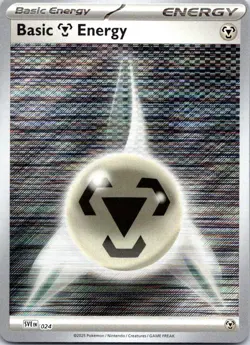 Basic Metal Energy 024 Scarlet & Violet Energies Pokemon Reverse Holo NM - Image 1