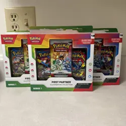 Pokemon TCG First Partner Illustration Collection Series 1 New Sealed lot 3 - Image 1