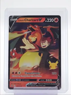 LANCE'S CHARIZARD V 2021 POKEMON S & S BLACK STAR PROMO SWSH133 Q1048 - Image 1