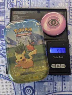 99.8g EXTRA HEAVY! - Pokemon Ascended Heroes Mini Tin - Possible GOD PACKU - Image 1